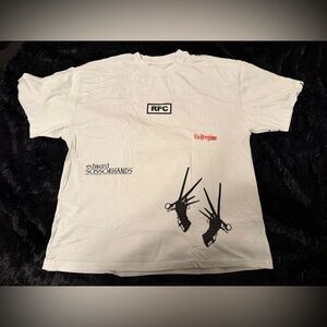 Civil Regime Edward Scissorhands Graphic T Shirt White XXL